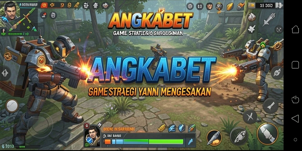 Screenshot gameplay menampilkan aksi strategis yang dinamis dan menantang.