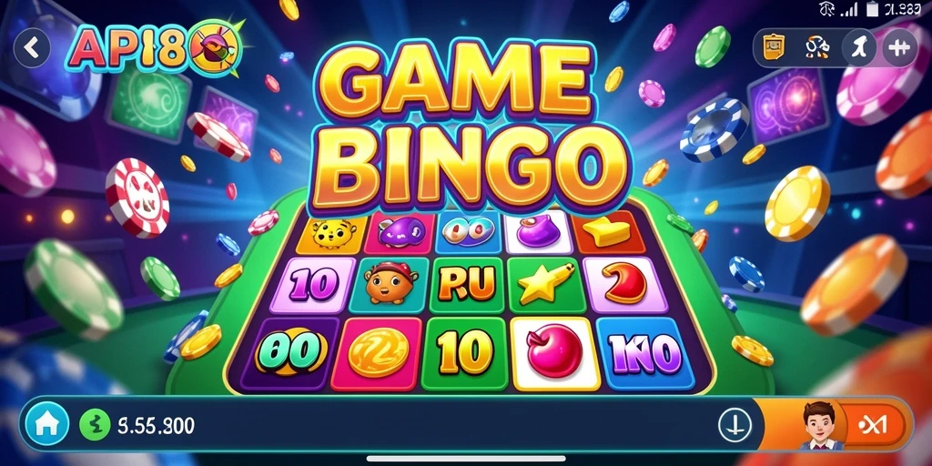 Tangkapan layar utama API88 menampilkan pemain menikmati permainan Bingo.