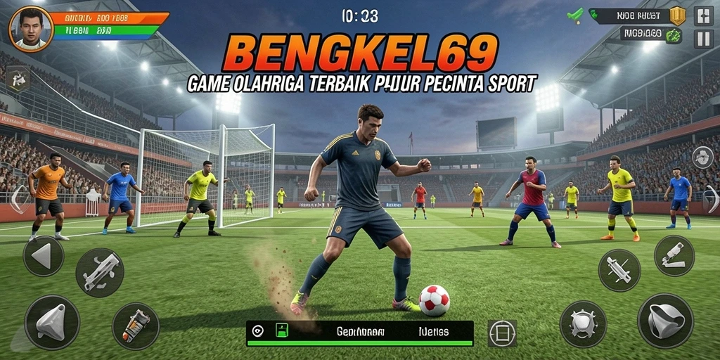 Gameplay seru BENGKEL69 dengan berbagai cabang olahraga menarik.