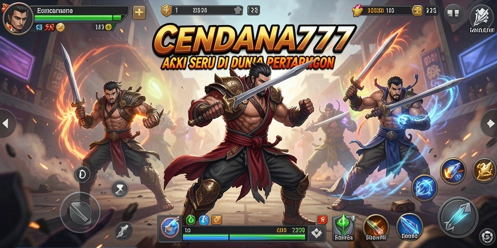 Tampilan gameplay Action yang menegangkan dari CENDANA777.