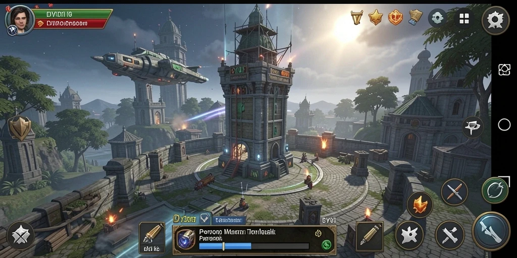 Gameplay seru Tower Defense dengan berbagai strategi dalam DY01.