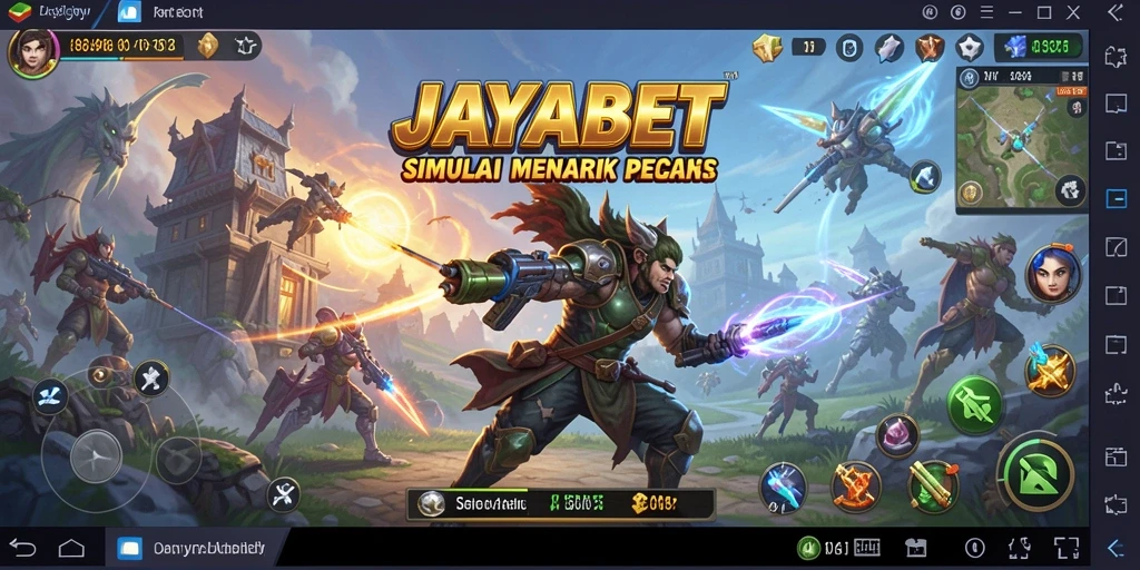 Screenshot gameplay JAYABET menampilkan aksi seru dalam simulasi.