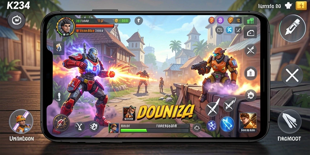 Screenshot utama K234 menunjukkan antarmuka pengguna yang mudah digunakan untuk aktivitas sehari-hari.