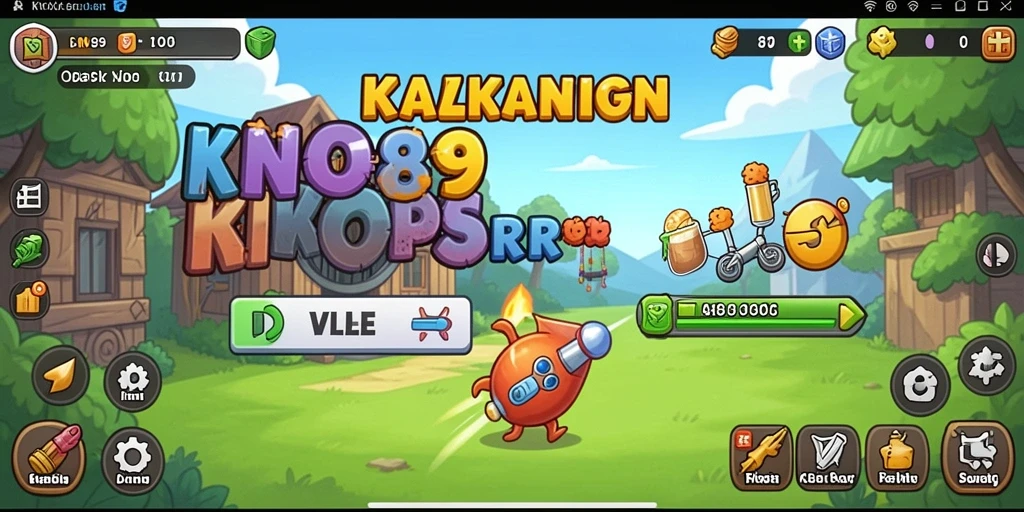 Screenshot gameplay KNO89 menunjukkan momen seru dan antusiasme pemain dalam game Idle.