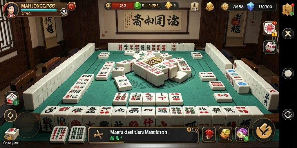 Tampilan gameplay MAHJONGJP88 dengan aksi seru dan tantangan menegangkan.