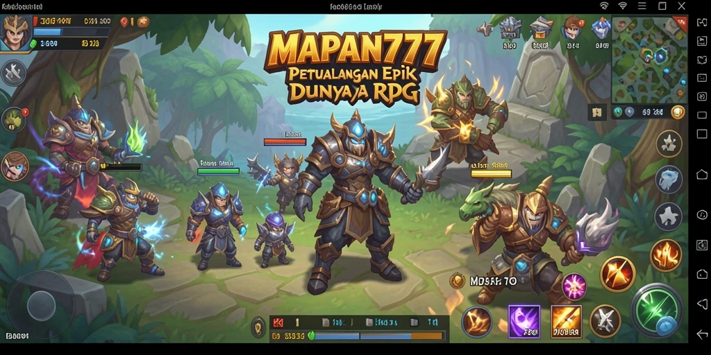 Gameplay menarik dari MAPAN777 yang menunjukkan aksi seru dan karakter yang beragam.