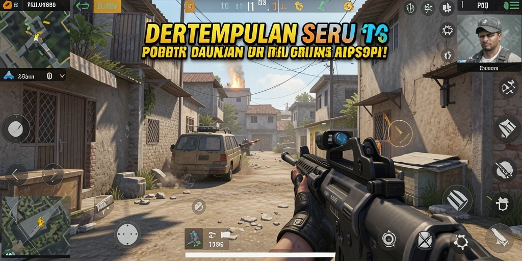 Screenshot game OLX888 menampilkan aksi bertempur yang mendebarkan dalam FPS.