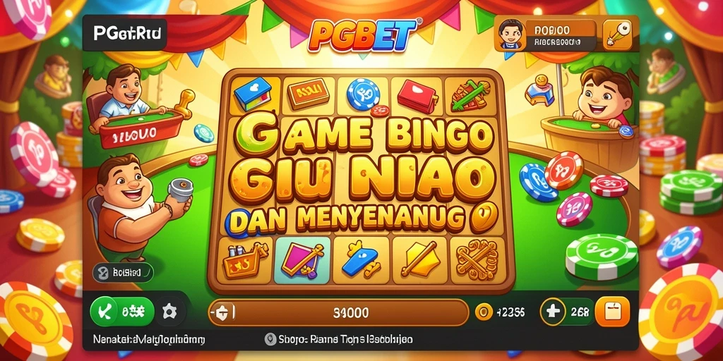 Screenshot gameplay PGBET yang menampilkan momen seru permainan Bingo.