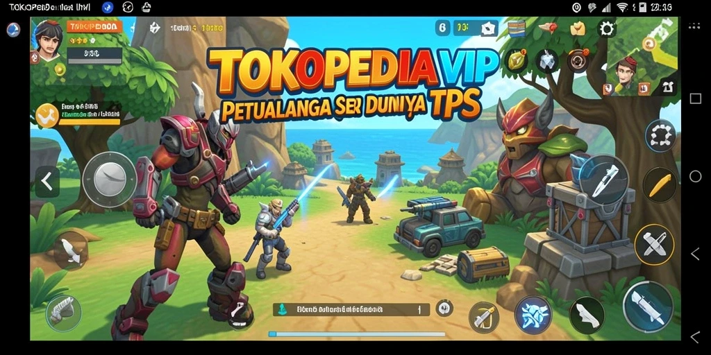 Tangkap momen seru dalam gameplay <strong>TOKOPEDIAVIP</strong> yang penuh aksi.