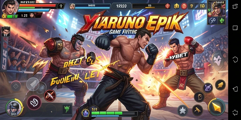 Gameplay YYBET menampilkan aksi bertarung yang seru dan menarik.